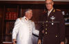 Augusto Pinochet y Martín Balza