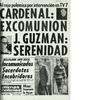 Al rojo polémica por intervención en TVN 7. Cardenal: excomunión. J.Guzmán: serenidad
